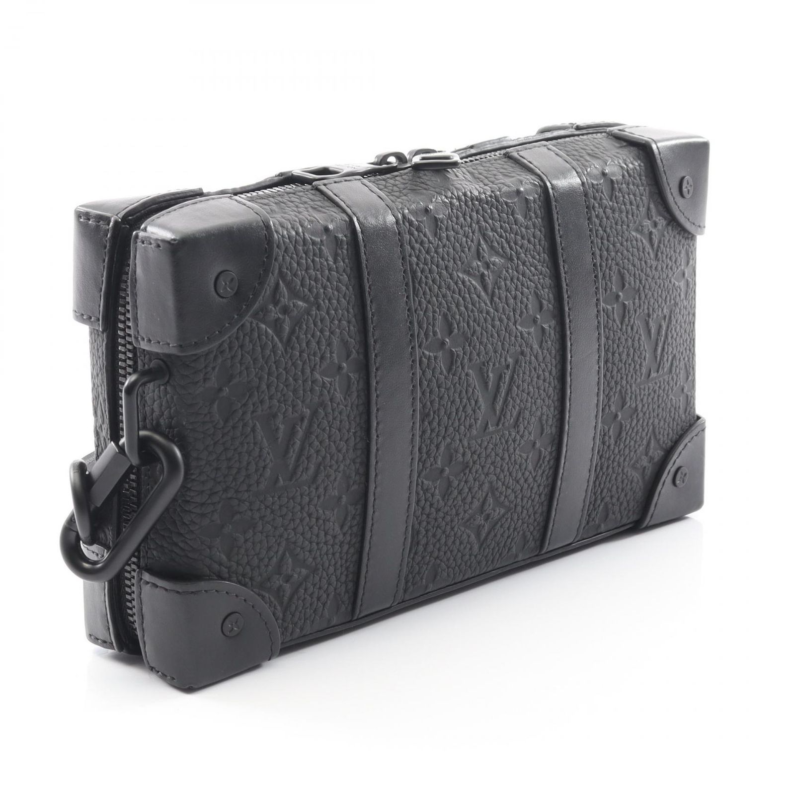 ルイ ヴィトン LOUIS VUITTON ショルダーバッグ ソフトトランク ウォレット M80224 ノワール レザー ソフトトランク ウォレット メンズ Used A
