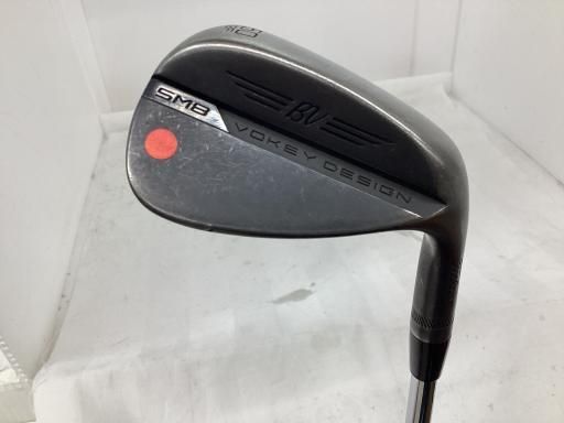 タイトリスト VOKEY SPIN MILLED SM8 ジェットブラック 50°|12°F ウェッジ WG リシャフト フレックスその他 メンズ 男性用 右利き 右用 Dランク ゴルフクラブ