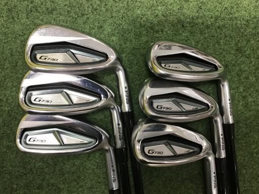 ピン G730 7S アイアンセット IR ALTA J CB BLACK IR フレックスS メンズ 男性用 右利き 右用 Cランク ゴルフクラブ