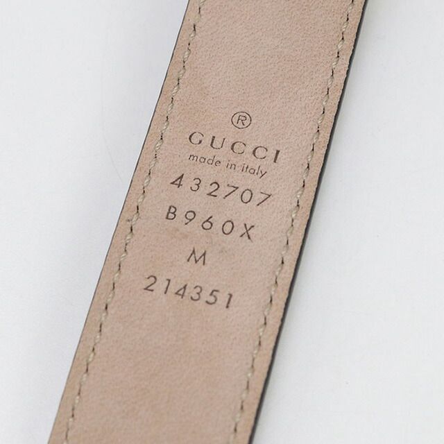  グッチ GUCCI 小物 キッズ 432707 ダブルG チルドレンズ レザーベルト ベルト キッズファッション小物