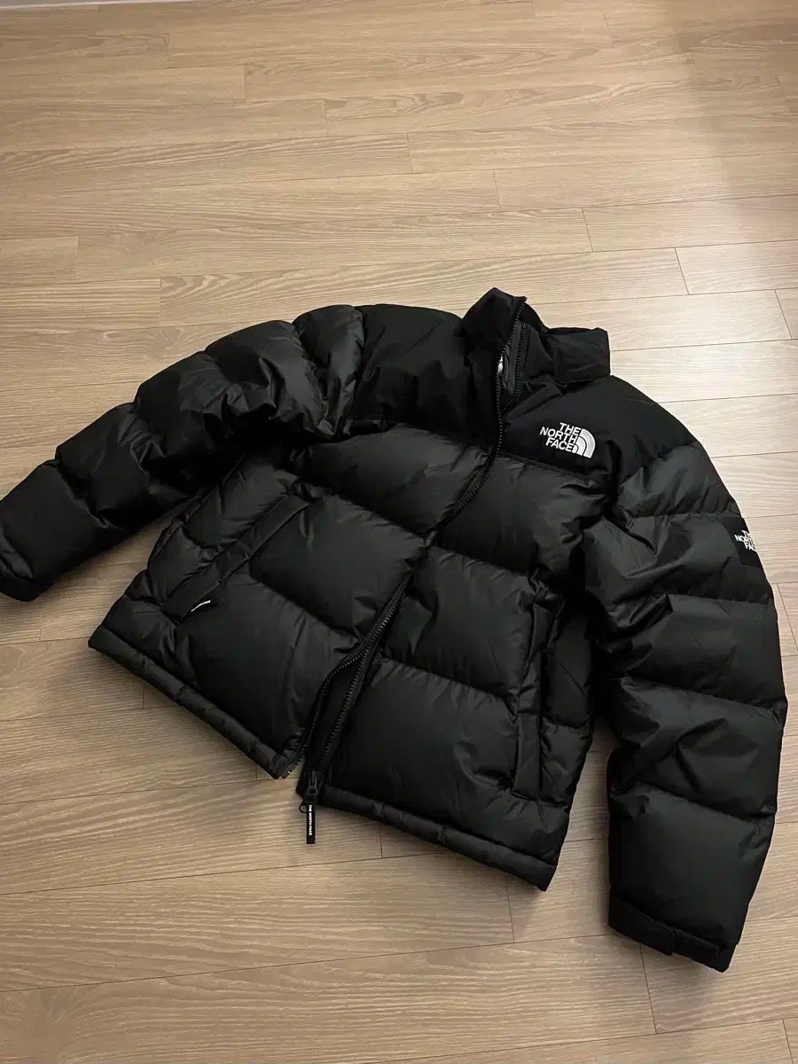 THE NORTH FACE ザノースフェイス 白ラベル ヌプシ XL ブラック ダウン
