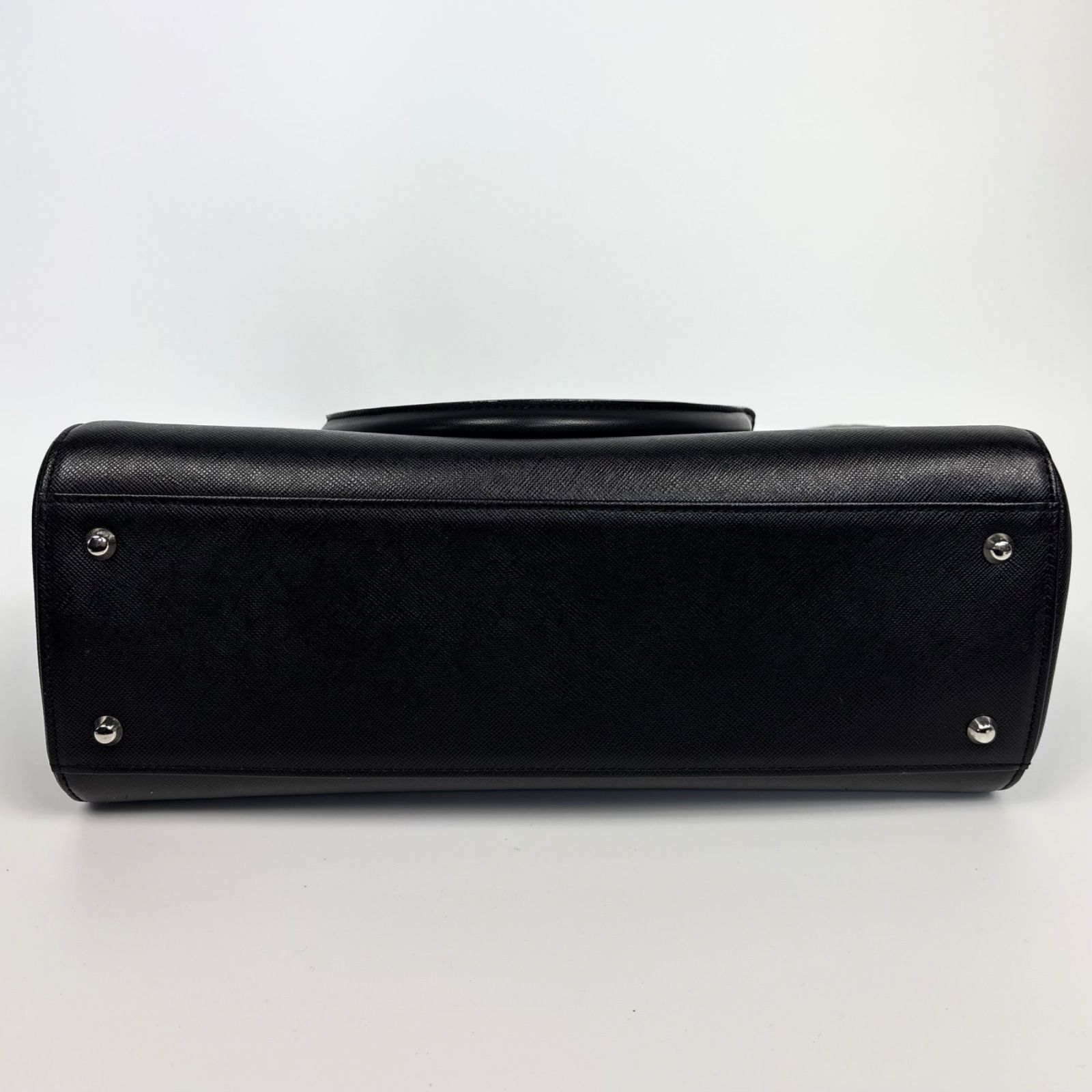 BURBERRY バーバリー サフィアーノレザー ハンドバッグ トートバッグ