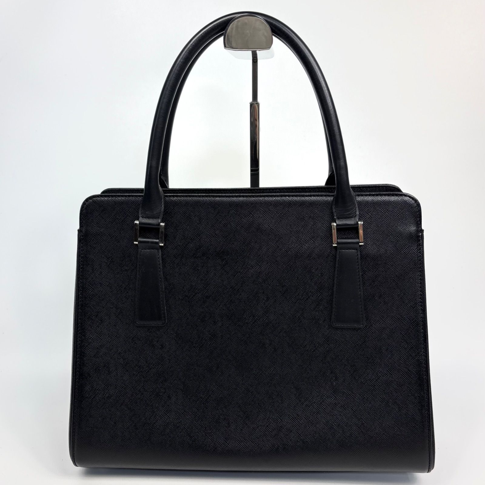 BURBERRY バーバリー サフィアーノレザー ハンドバッグ トートバッグ