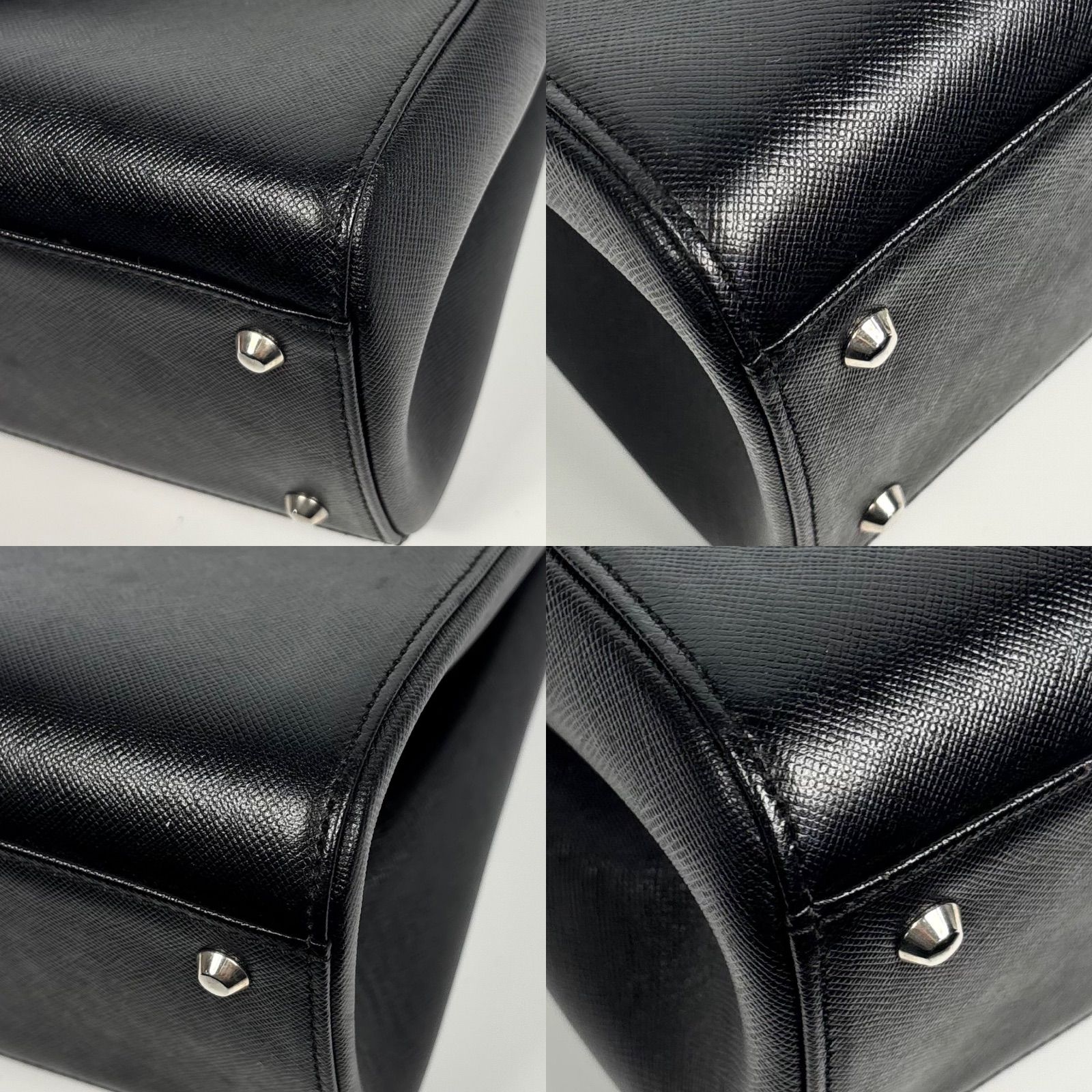 BURBERRY バーバリー サフィアーノレザー ハンドバッグ トートバッグ