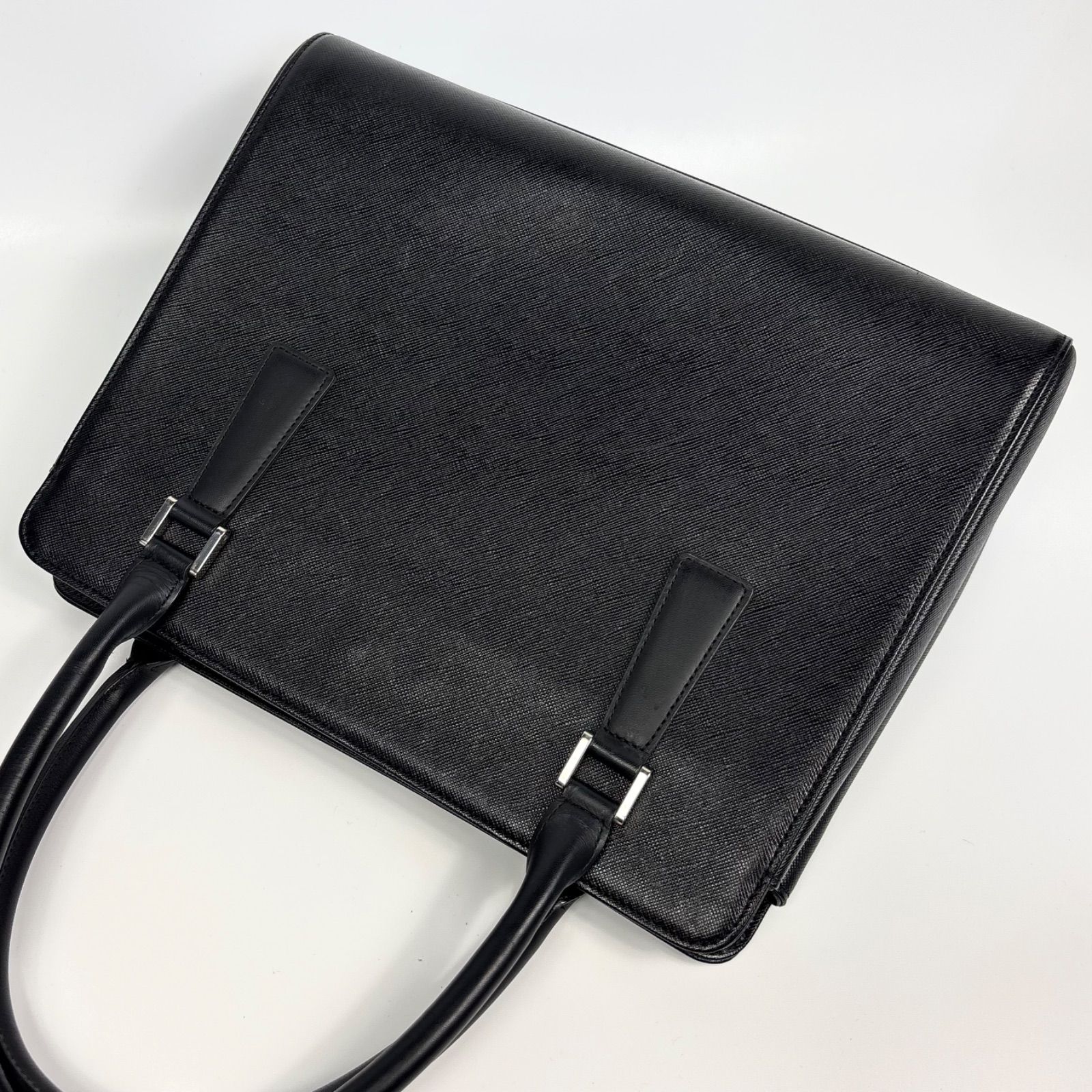 BURBERRY バーバリー サフィアーノレザー ハンドバッグ トートバッグ