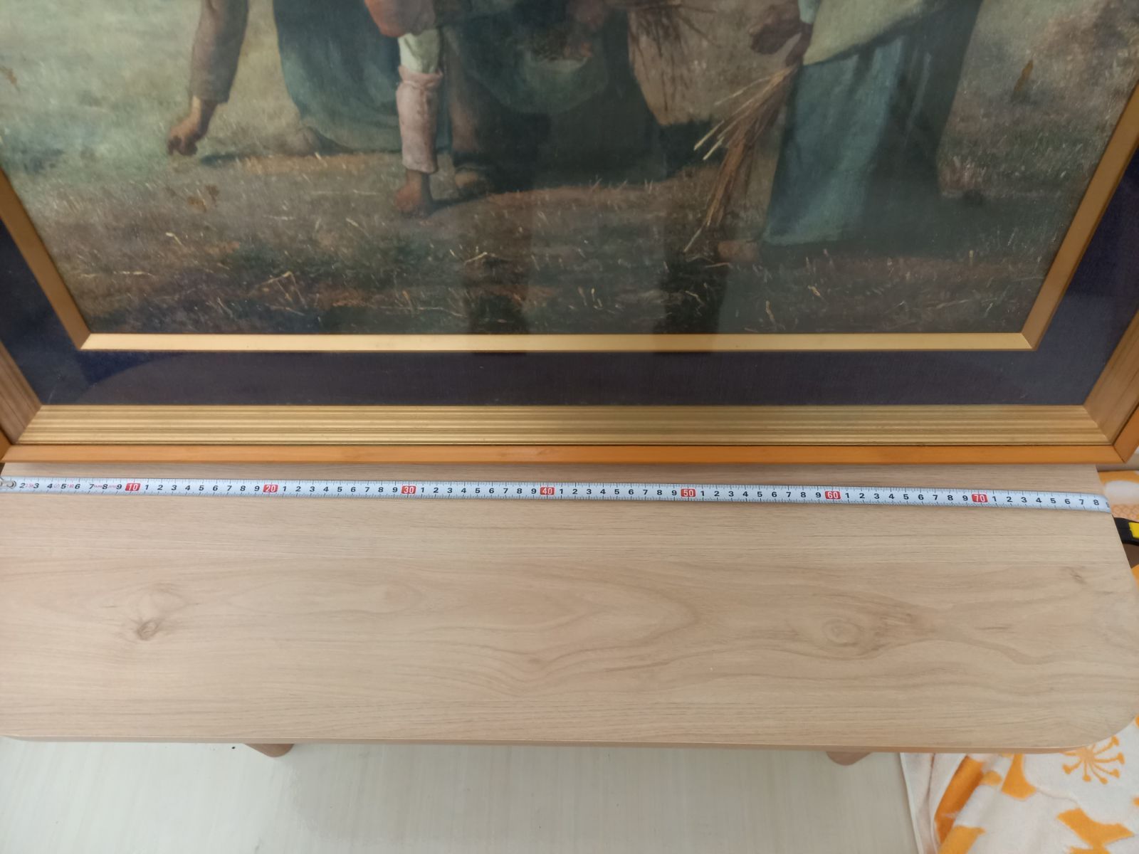 訳アリ 額装アート ミレー 落穂拾い 複製画 大型サイズ インテリア 撮影小物 美術教材におすすめ