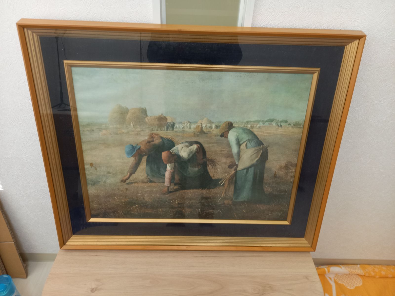 訳アリ 額装アート ミレー 落穂拾い 複製画 大型サイズ インテリア 撮影小物 美術教材におすすめ WWW_IBETON_RU