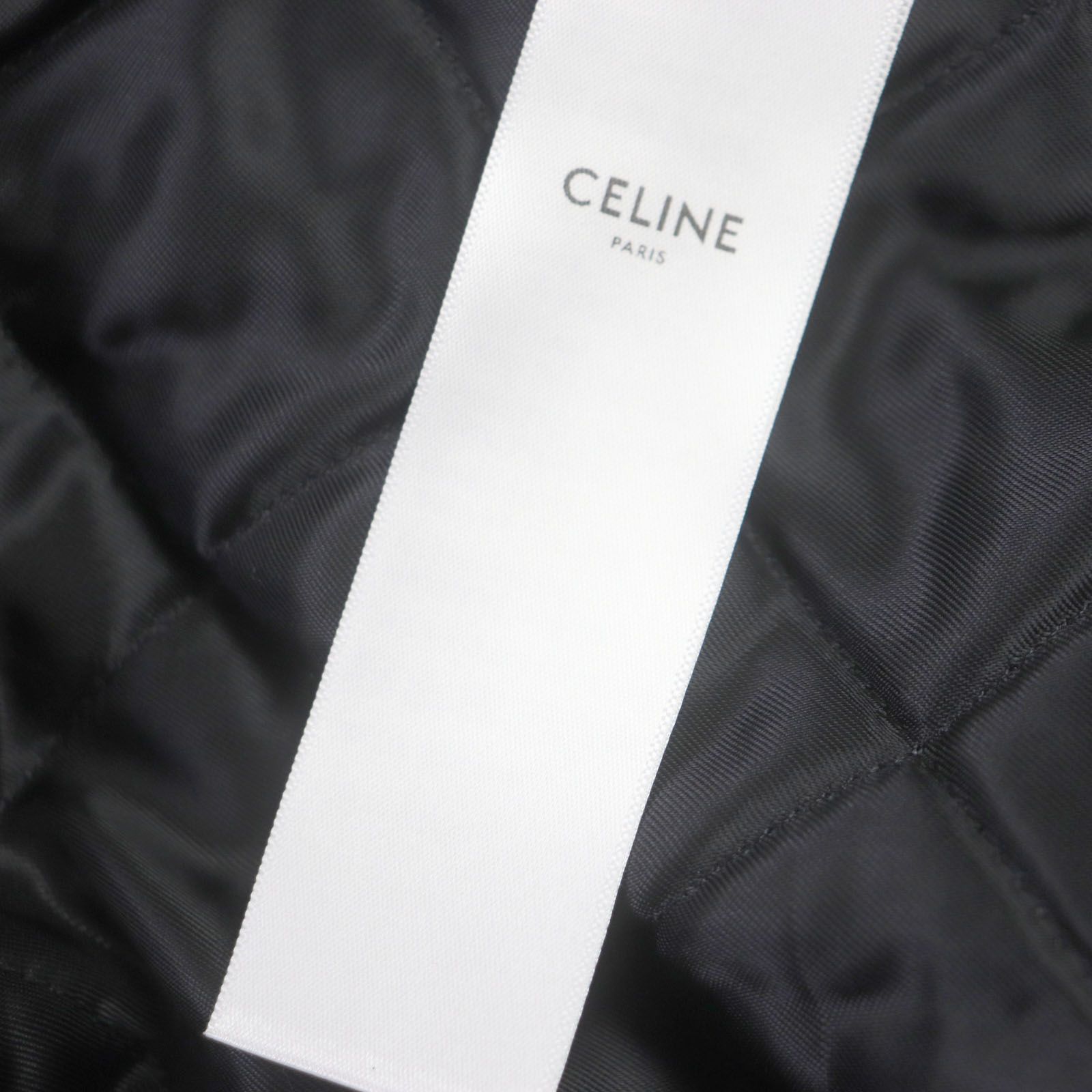 美品▽CELINE セリーヌ 22AW 2Y880426S ゼブラ柄 ダブルフェイス ロゴ