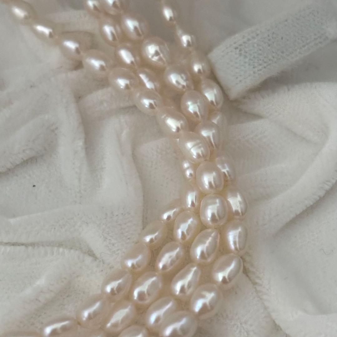 219 タサキ シルバー パール 約163cm ロングネックレス FORTGASGNV_COM_BR