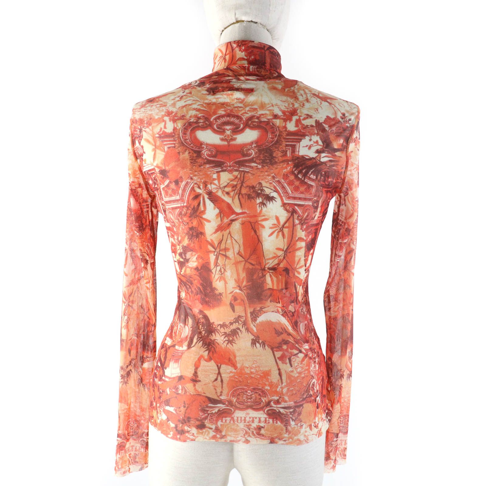 極美品☆Jean Paul GAULTIER FEMME ジャンポールゴルチエ フェム 総柄