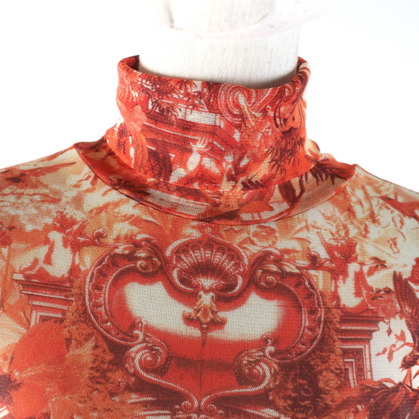 極美品☆Jean Paul GAULTIER FEMME ジャンポールゴルチエ フェム 総柄