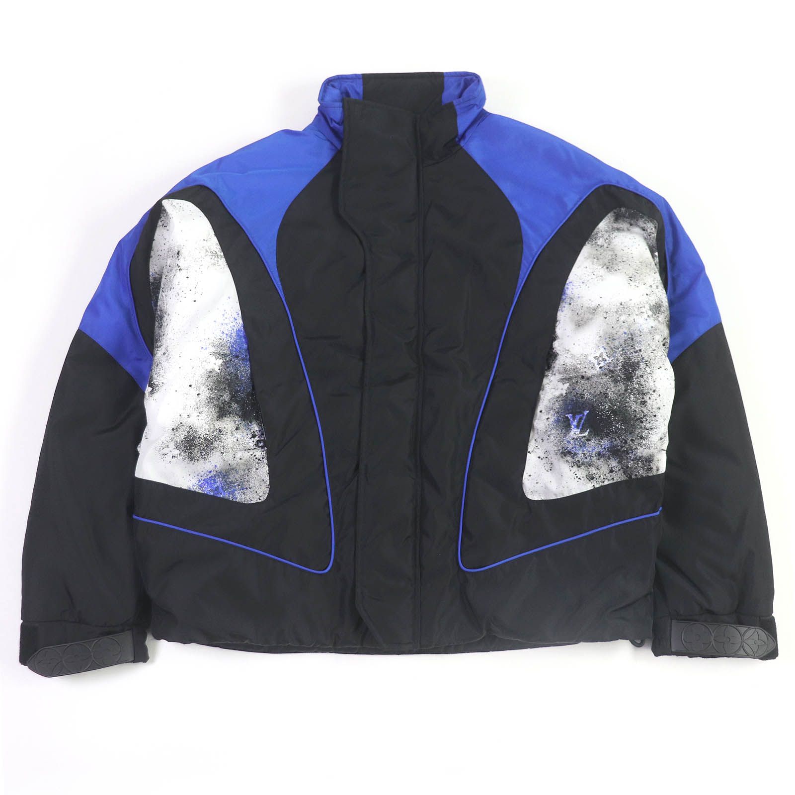新品未使用 LOUIS VUITTON アームロゴ トラックジャケット ブルゾン 極美品□LOUIS VUITTON ルイヴィトン HIB30WRWK スプラッシュ