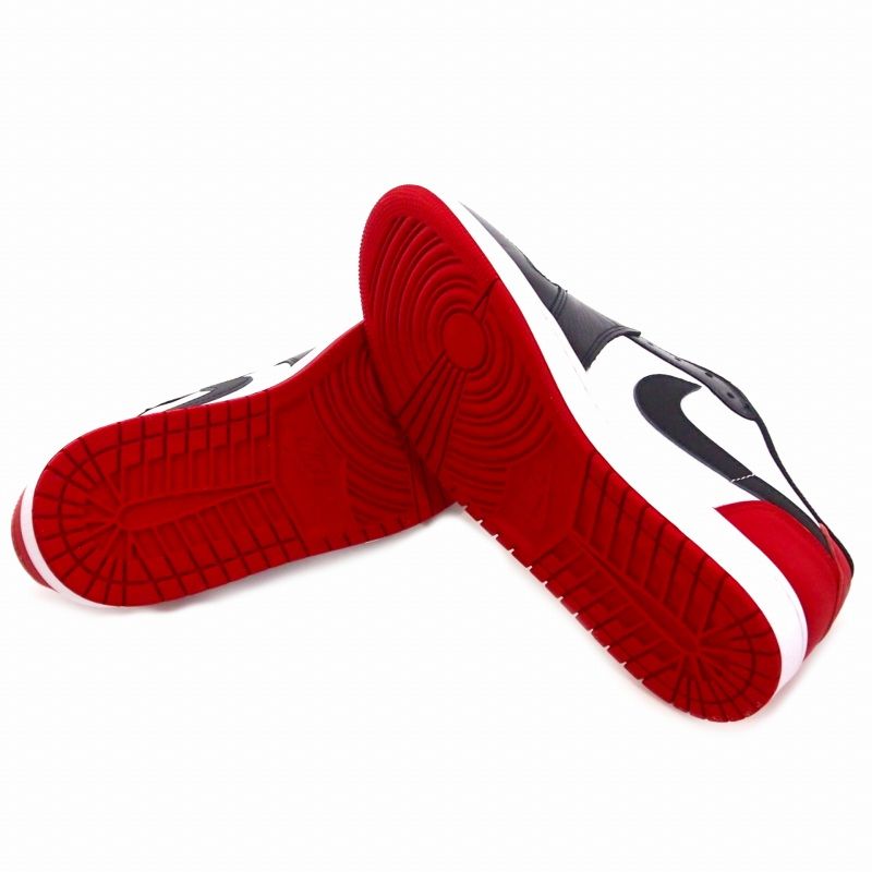 ナイキ NIKE Air Jordan 1 Retro Low OG Black Toe スニーカー シューズ US 9.5 27.5㎝ ブラック レッド ホワイト CZ 0790 106