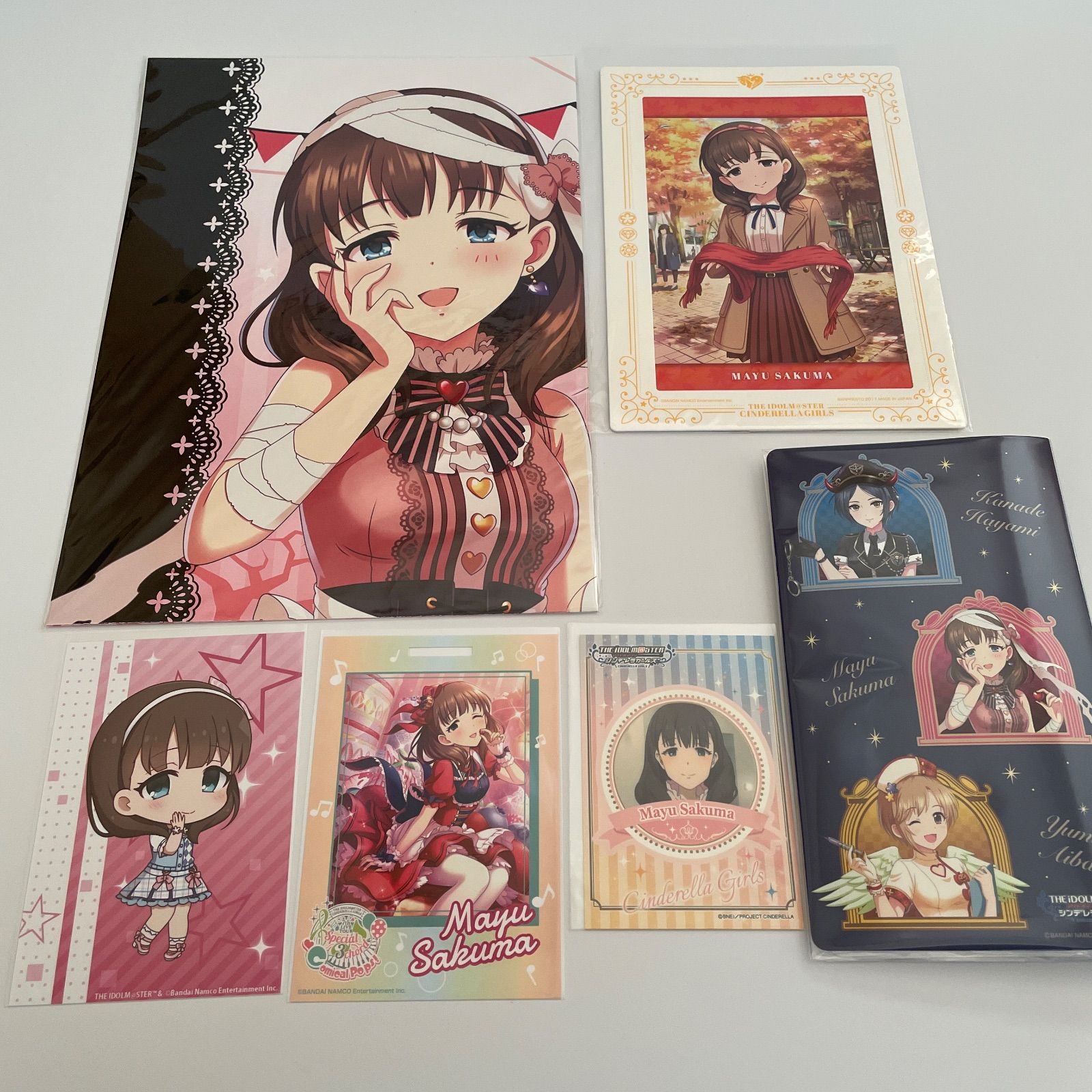 佐久間まゆ アイドルマスターシンデレラガールズ カードほか計6点 id