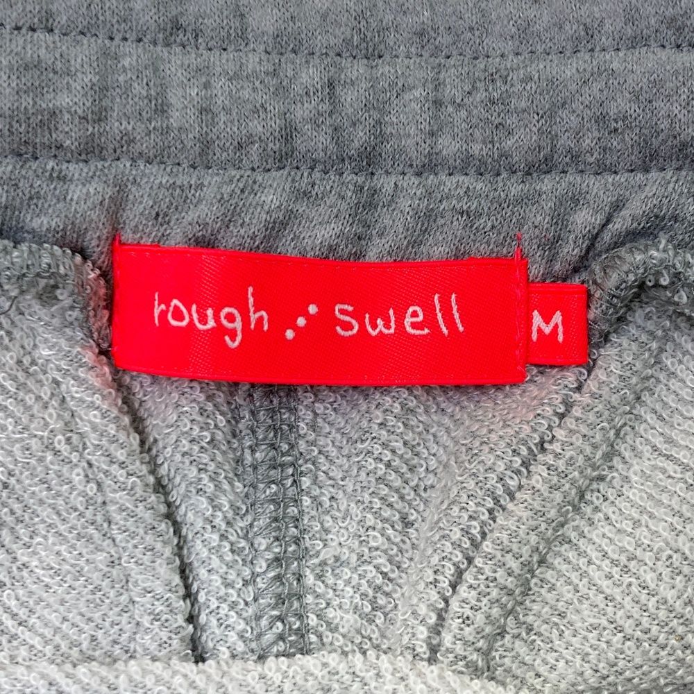 サイズ：M ROUGH&SWELL ラフアンドスウェル スウェットスカート ロゴ