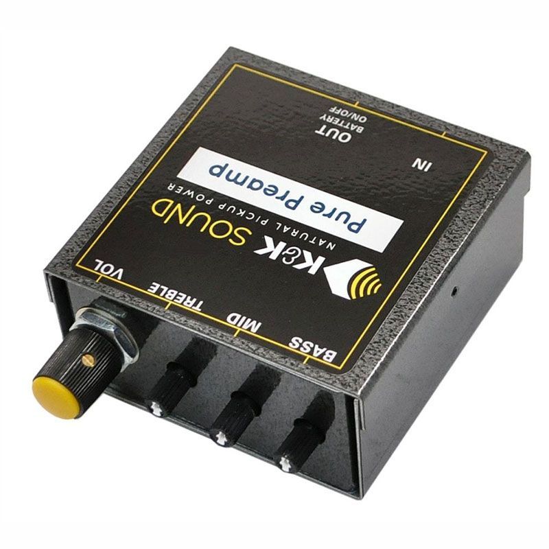 K-K ケイアンドケイ アコースティックギター用プリアンプです Pure Preamp 外付けプリアンプ アメリカ製