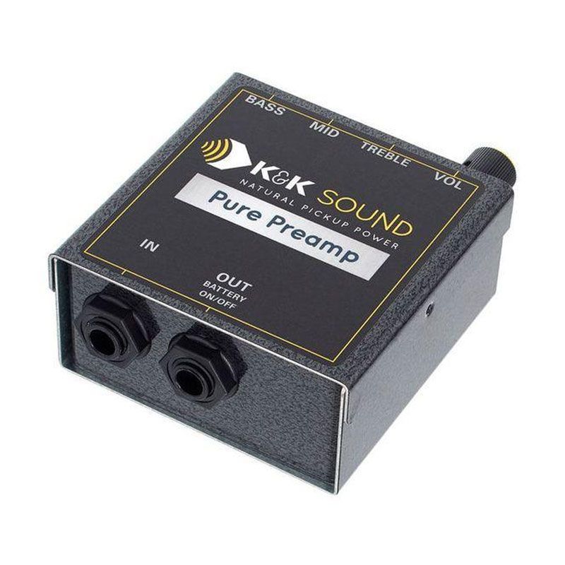 K-K ケイアンドケイ アコースティックギター用プリアンプです Pure Preamp 外付けプリアンプ アメリカ製