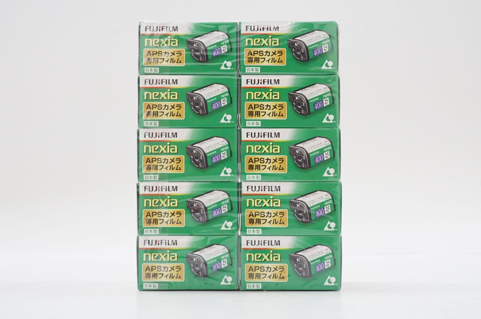 C301639 FUJIFILM nexia APS フィルム 400 10本セット 25枚撮 2014年4月期限切れ