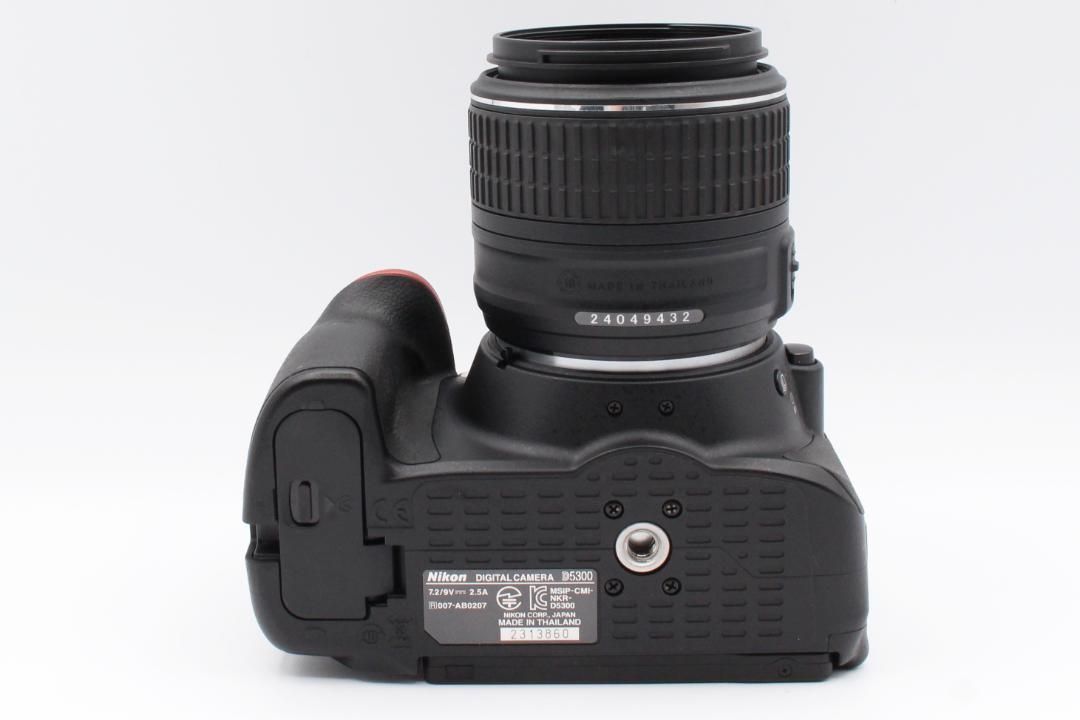  ショット数 少 ニコン Nikon D 5300 レンズキット デジタル一眼レフ Wi Fi内蔵 バリアングル液晶 可動式液晶 304 デジタル一眼レフ デジタルカメラ