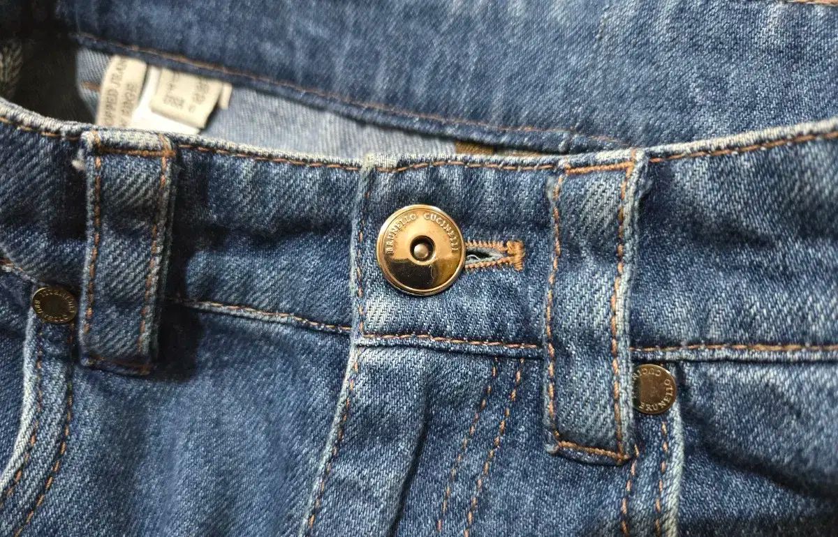 BRUNELLO CUCINELLI ブルネロクチネリ モラレ ロールアップ デニムジーン eu 36 DECORATOM_COM_BR