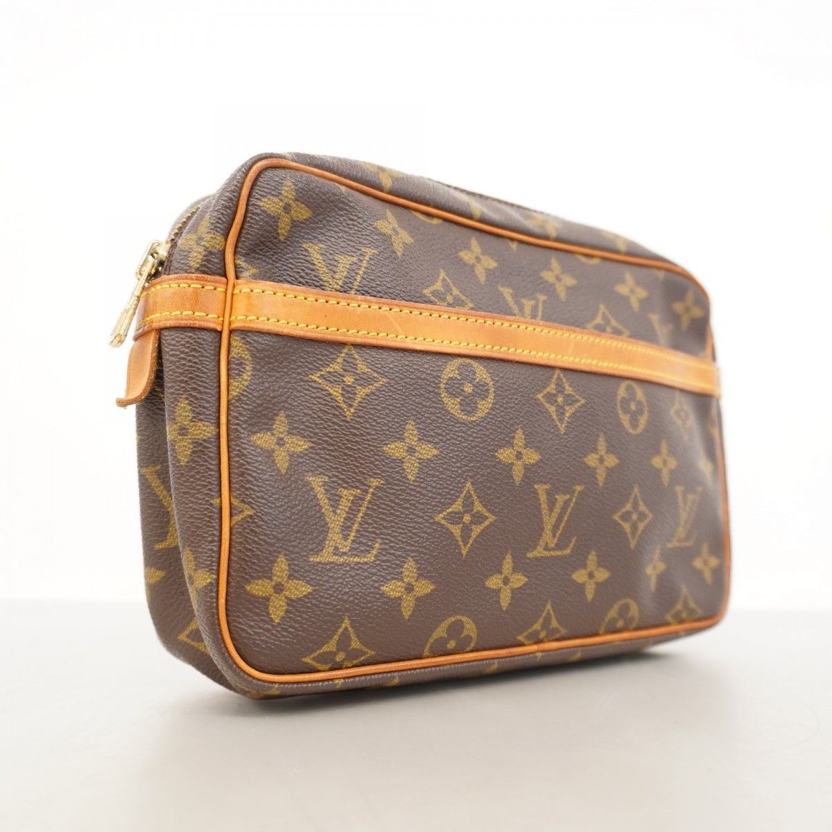 5ob0071 ルイヴィトン クラッチバッグ モノグラム コンピエーニュ23 M51847 ブラウン メンズ レディース ユニセックス