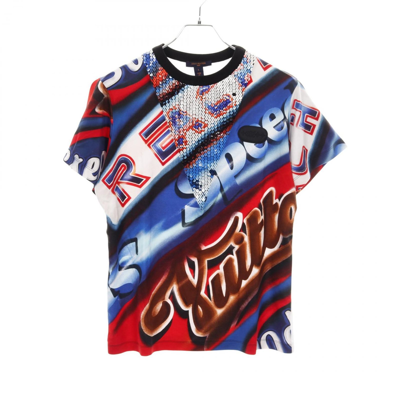 LOUIS VUITTON ルイ ヴィトン グラフィックプリント ステートメント カットソー