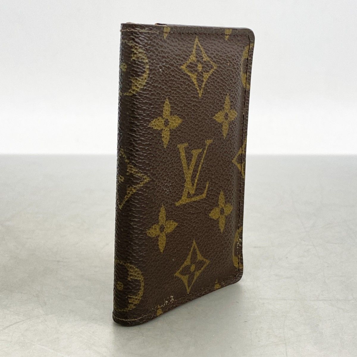 5ob0089 ルイヴィトン カードケース モノグラム オーガナイザードゥポッシュ M61732 ブラウン メンズ レディース ユニセックス