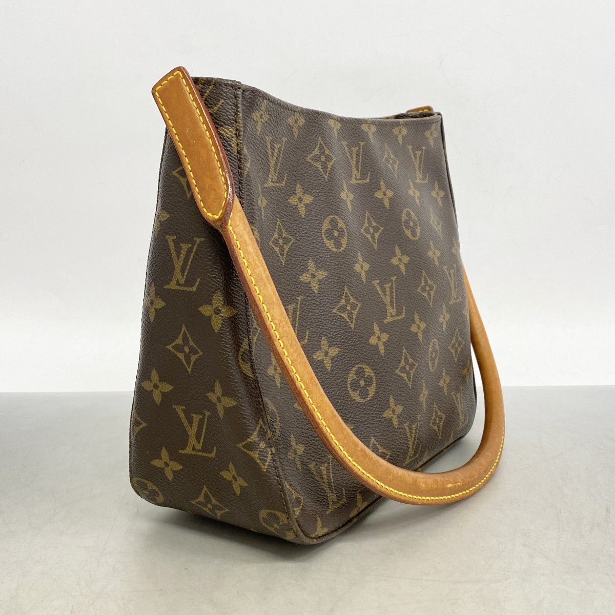 5ob0114 ルイヴィトン ショルダーバッグ モノグラム ルーピングMM M51146 ブラウン レディース