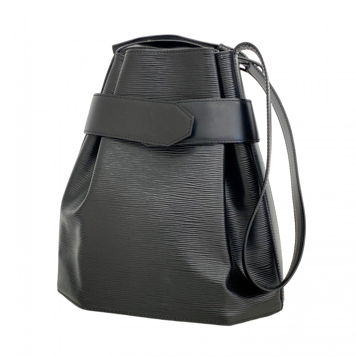 5ob0145 ルイヴィトン ショルダーバッグ エピ サックデポールPM M80157 ノワール レディース