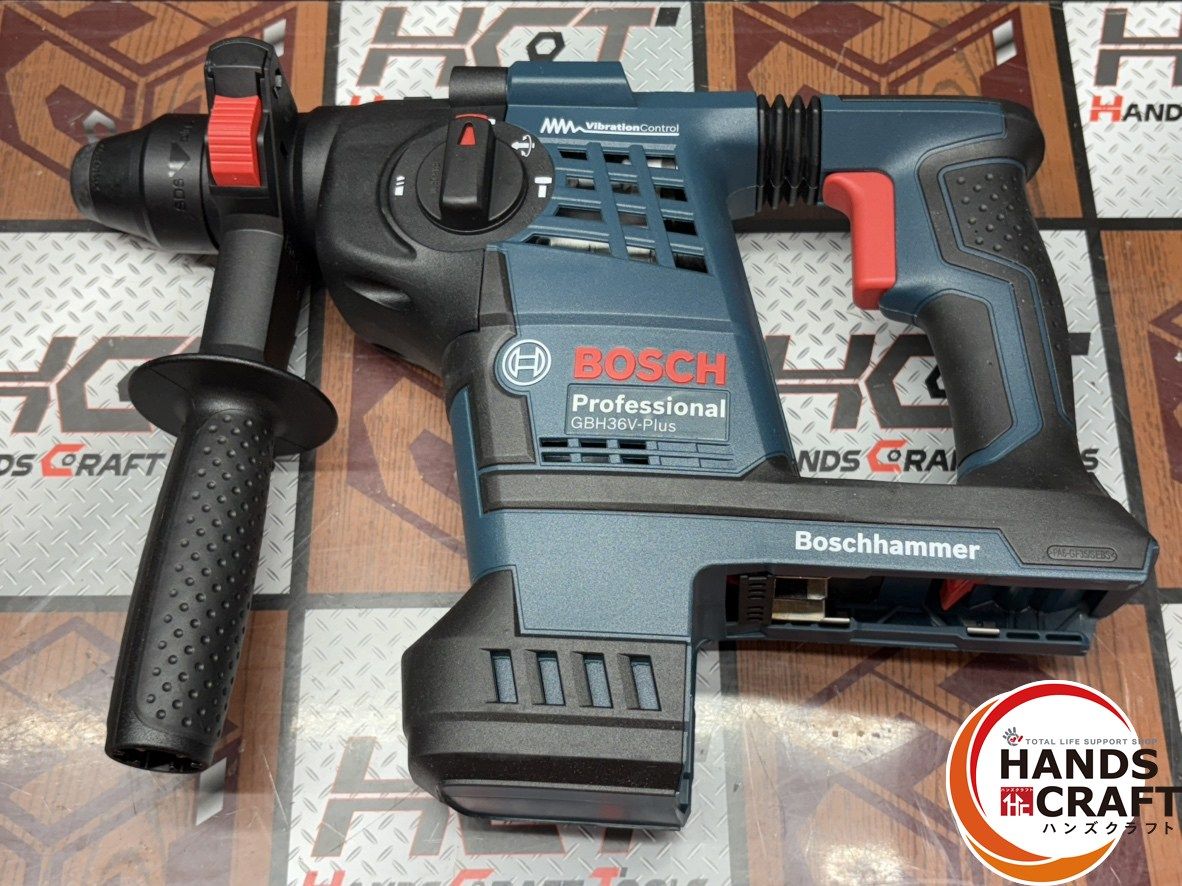 〇 ボッシュ BOSCH GBH36V-PLUS 充電式ハンマードリル バッテリ×2 充電器付き ハンズクラフト佐賀