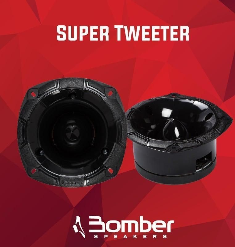 2個セット スーパーツイーターBomber STB350 100W カーオーディオ