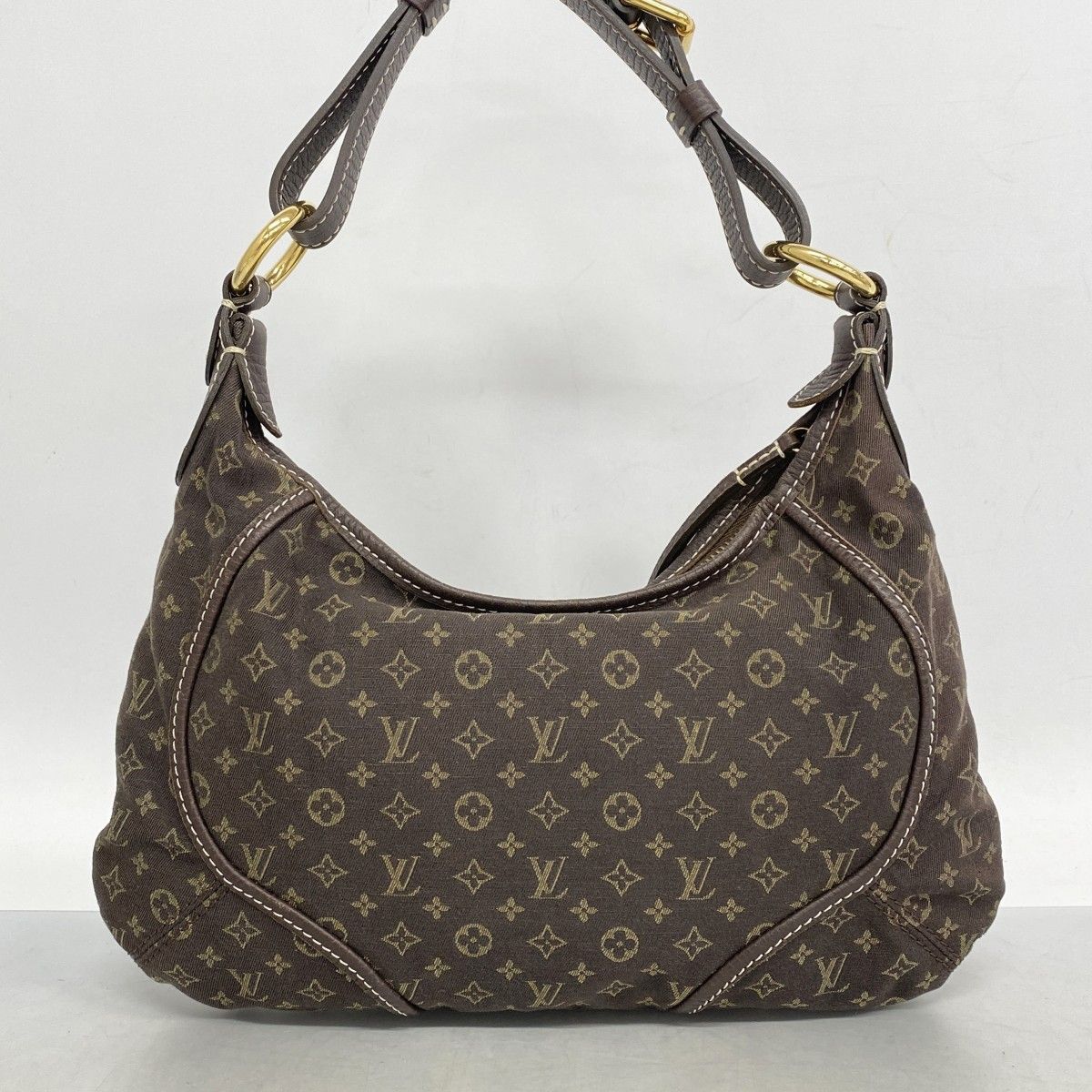 5ob0184 ルイヴィトン ショルダーバッグ モノグラム ミニラン マノンPM M95621 エベヌ レディース DECORATOM_COM_BR