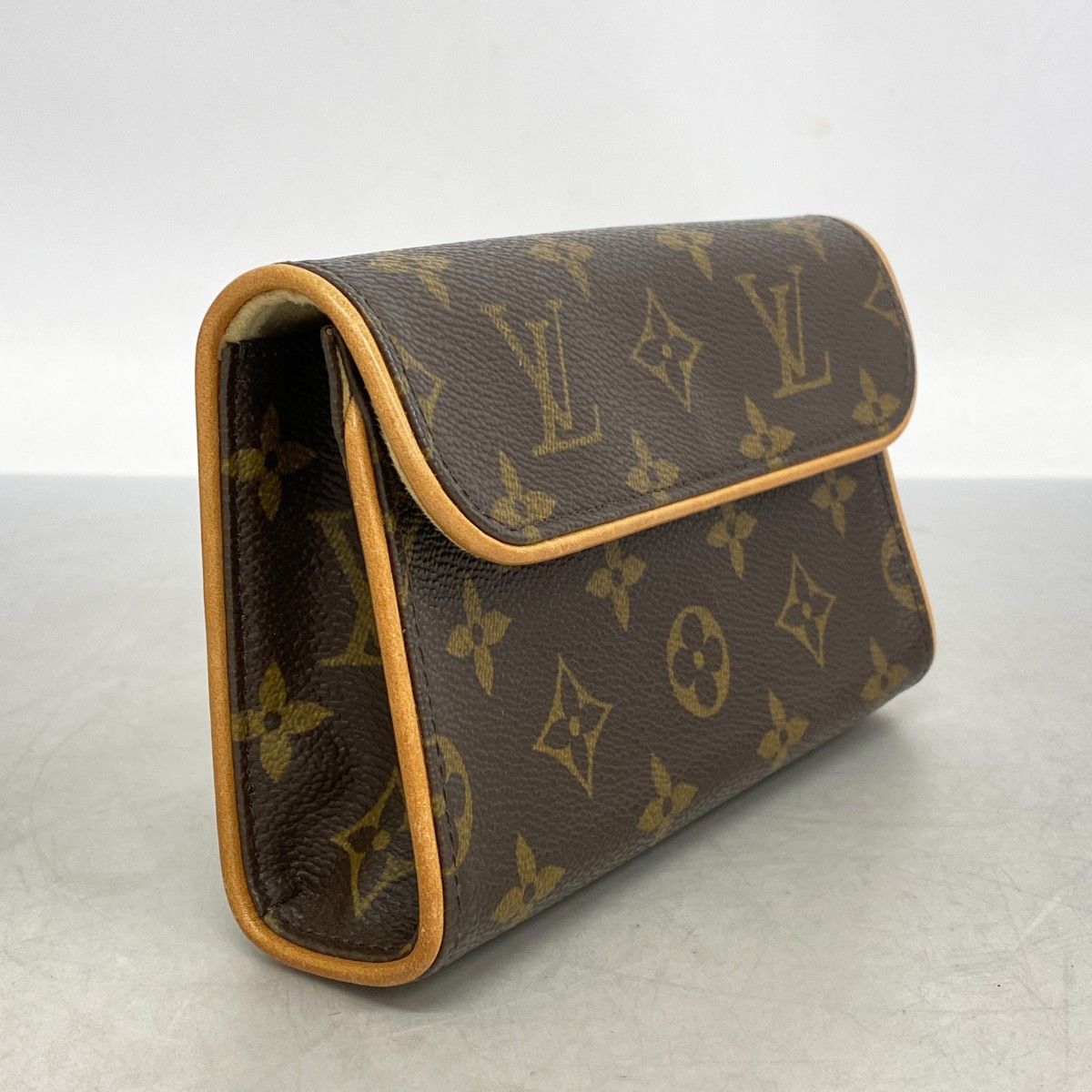 5ob0260 ルイヴィトン ウエストバッグ モノグラム ポシェットフロランティーヌ M51855 ブラウン レディース