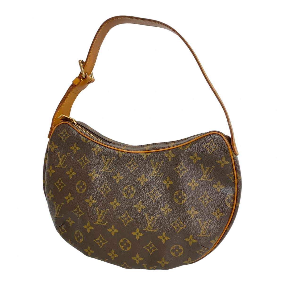 5ob0285 ルイヴィトン ショルダーバッグ モノグラム クロワッサンMM M51512 ブラウン レディース