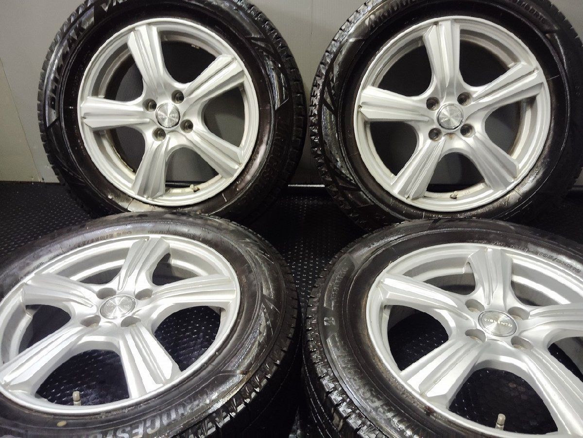BS BLIZZAK VRX 3 195 65 R 16 スタッドレス DUNLOP 16インチ 5 42 21年製 バリ溝 ライズ ロッキー KTM 571