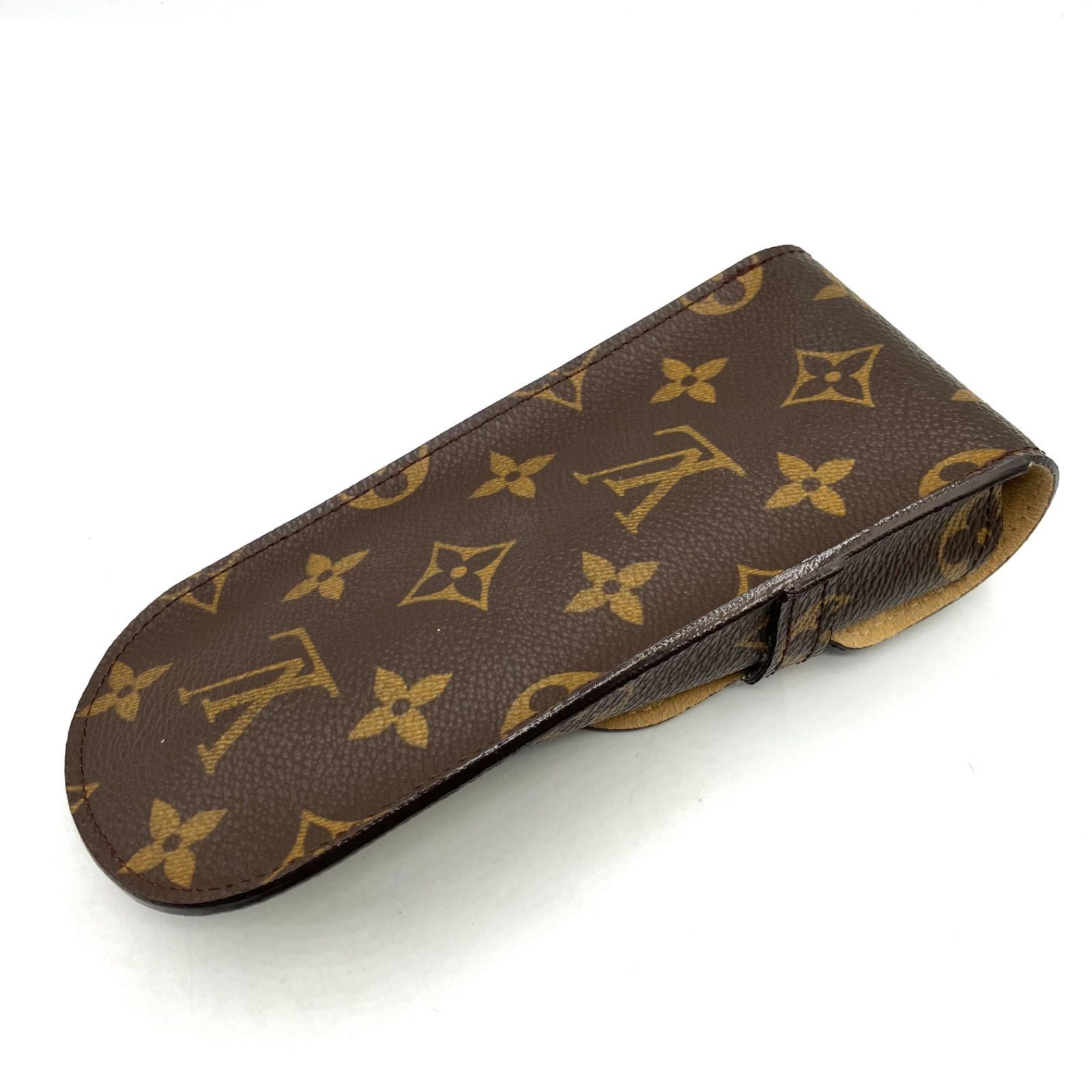 鑑定済み ルイヴィトン LOUIS VUITTON モノグラム エテュイ・リュネット・ラバ M62970 メガネケース