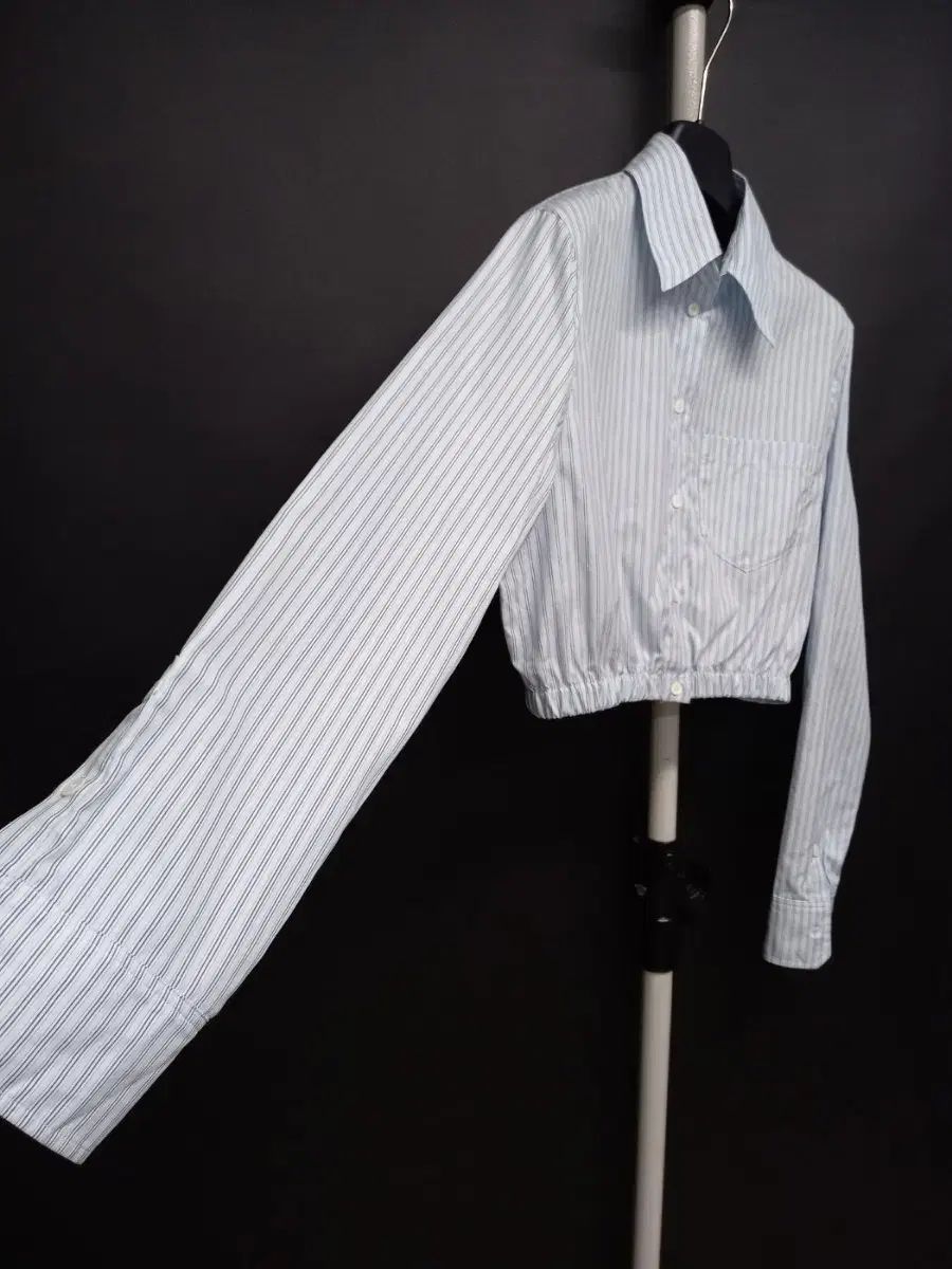  新マージュ 秋冬 ショート シャツ ブラウス 55 長袖 シャツ ブラウス