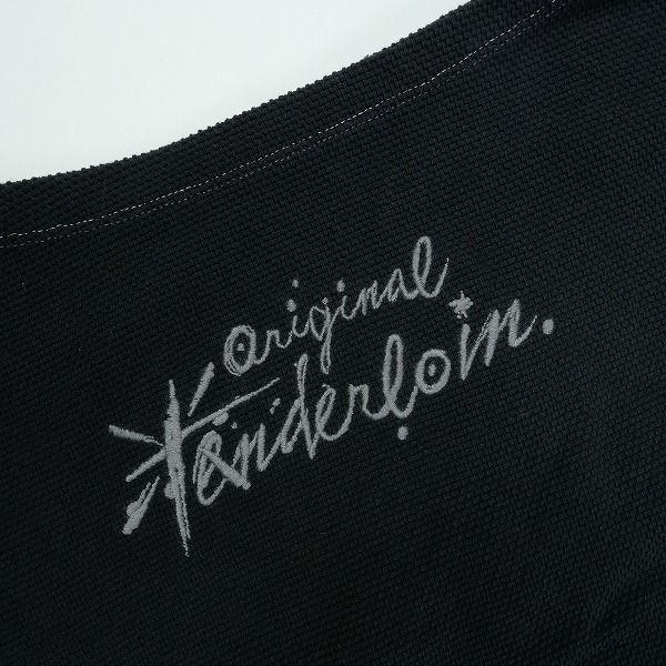 Size XL TENDERLOIN テンダーロイン MOSS STITCH ZIP UP JKT ジャケット 黒 新古品 20829421 KANDAIZUMI_COM