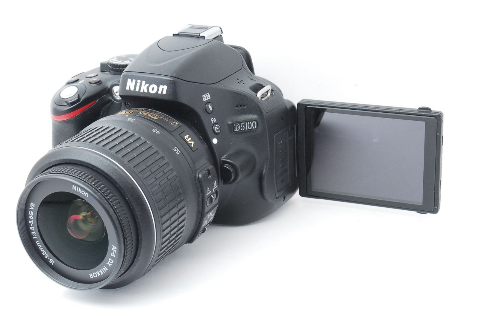 ❤️極美品✨手ぶれ補正＋自撮り機能！ショット数3945回☆ニコン D5100 