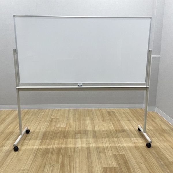 脚付ホワイトボード 両面式 W1866 内田洋行 ウチダ ペールグレイ