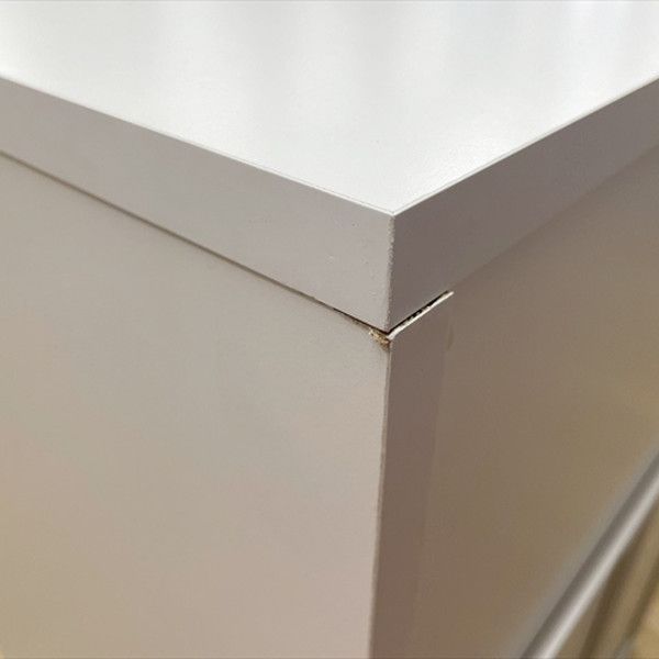 オープン書庫 セルボ 木製キャビネット 下置き用 本棚 ホワイト MARWIL-DEMENAGEMENTS_CH