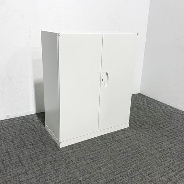 両開き書庫 クウォール 生興 ホワイト