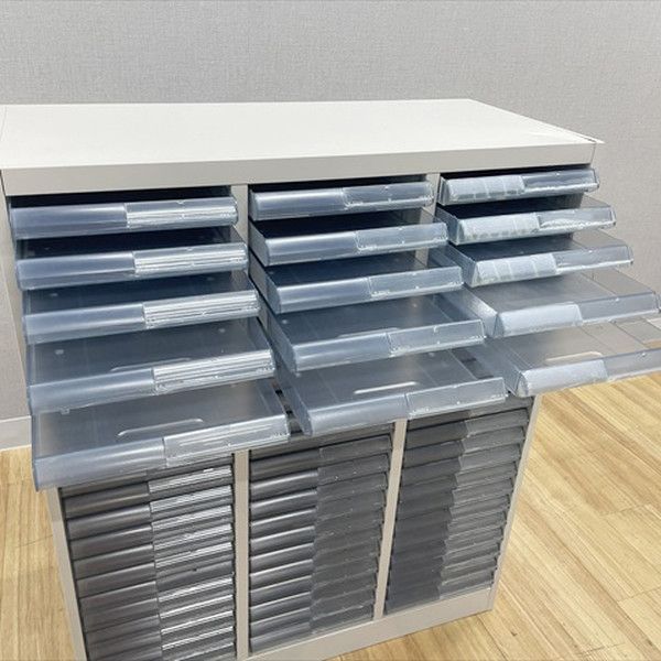 トレイキャビネット A4対応 書類整理庫 コクヨ ナチュラルグレー MARWIL-DEMENAGEMENTS_CH