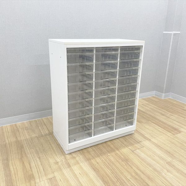 コンビトレイキャビネット シンライン A4対応 天板付 イトーキ ホワイトW