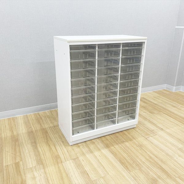 イトーキ コンビトレイキャビネット シンライン A 4対応 天板付 ホワイトW