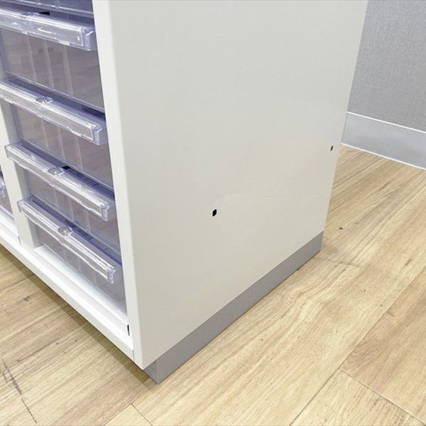 トレイキャビネット A4対応 天板付 ホワイト ファイルキャビネット MARWIL-DEMENAGEMENTS_CH
