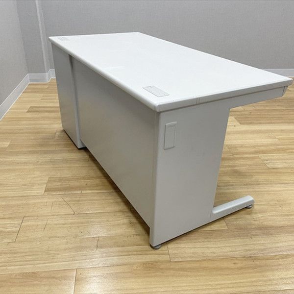 片袖デスク 3段袖 オフィスデスク SD W1400 オカムラ ライトスモーク