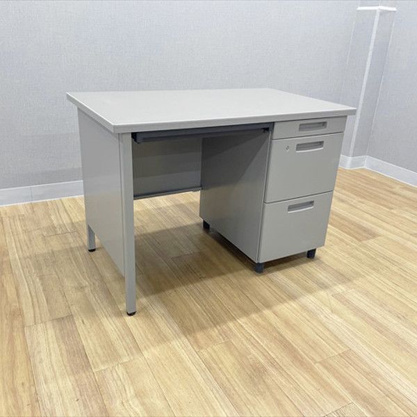 片袖デスク 3段袖 オフィスデスク 事務用デスクSR型 W1060 コクヨ グレー