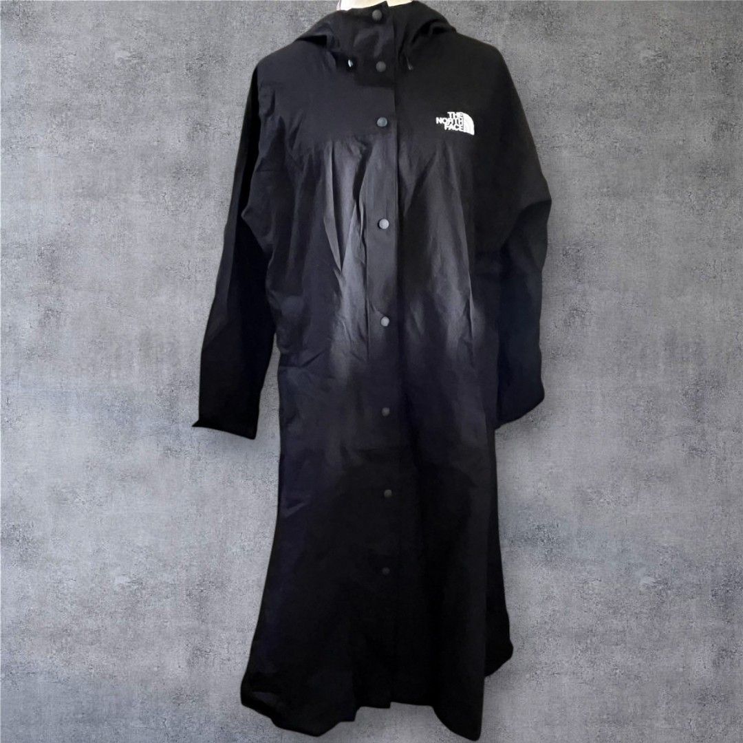 ザ ノースフェイス THE NORTH FACE レインコート NPW12360 Sサイズ ブラック スタッフサック付 撥水加工 防水 フーデッドコート