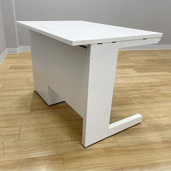 片袖デスク 3段袖 オフィスデスク スカエナ Sタイプ ダイヤル錠 W1000 内田洋行 ウチダ ピュアホワイト